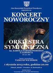 KONCERT NOWOROCZNY I ORKIESTRA IM. K. NAMYSŁOWSKIEGO